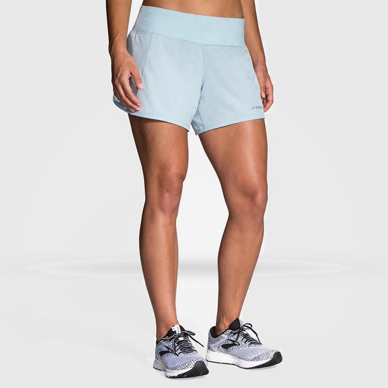 Brooks Chaser 5 Womens Running Shorts Ireland White (KRFS-38741)